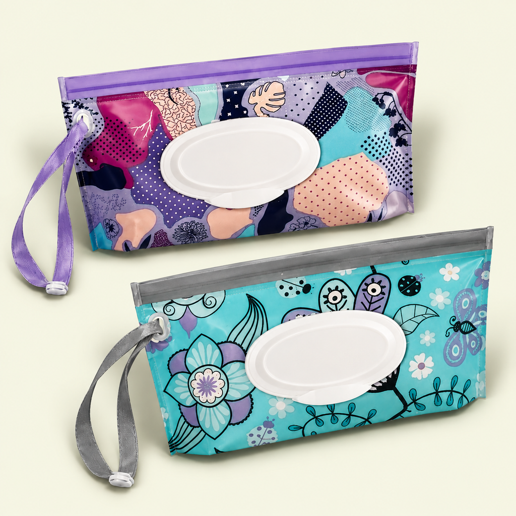 Portable Travel Reusable Wet Wipes Box Wipes Case Wipes Container Wet Wipes Bag