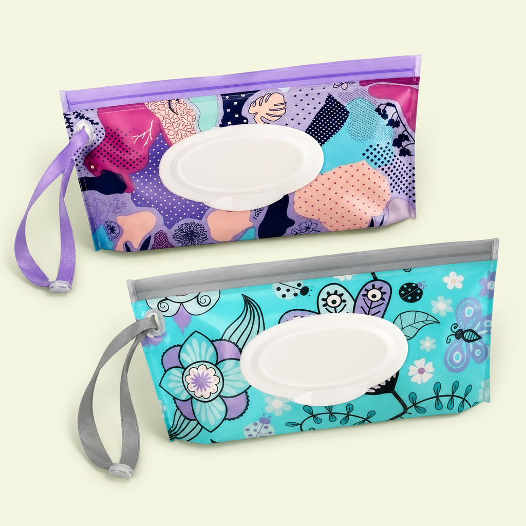 Portable Travel Reusable Wet Wipes Box Wipes Case Wipes Container Wet Wipes Bag