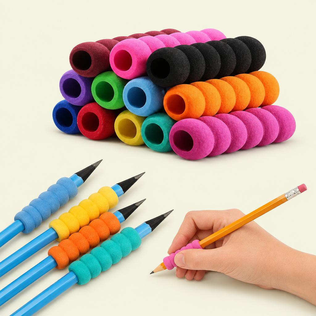 Pencil Holder Pen Writing Aid Grip Posture Correction Tools